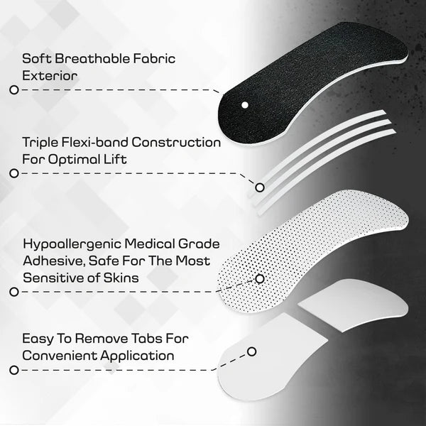 Vented Mouth Tape Strips-30 pack